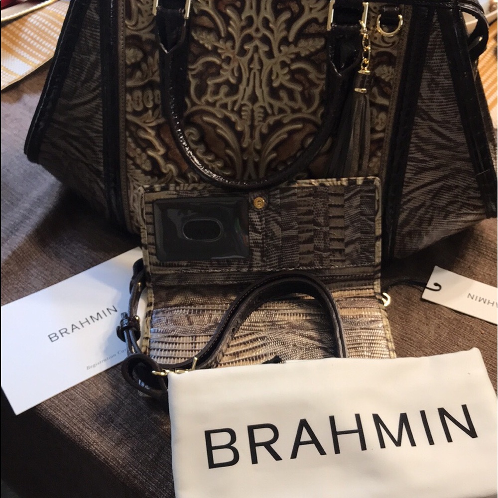 Brahmin Purse and Wallet Set